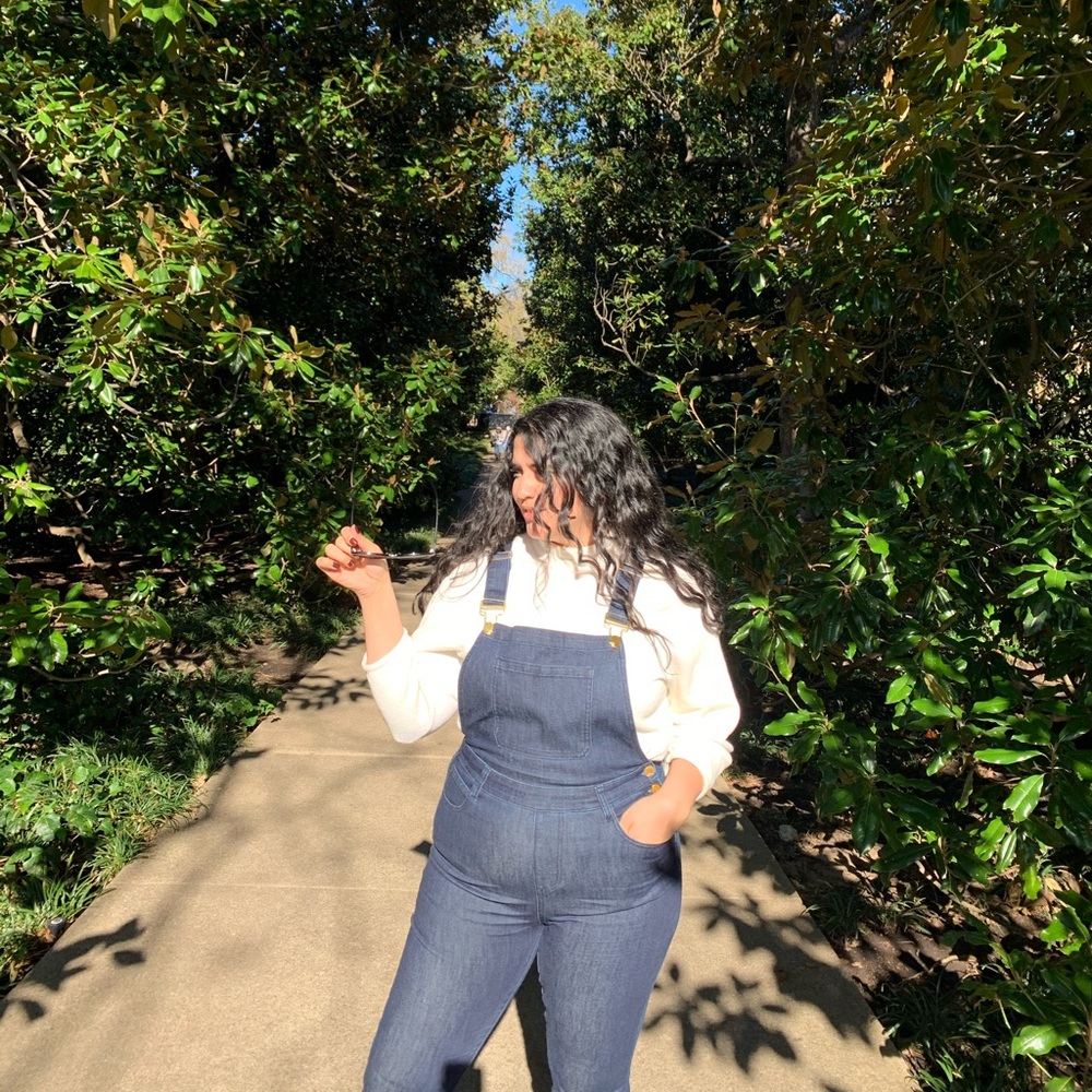 Denim Overalls (High Waisted + Skinny Jean Fit)